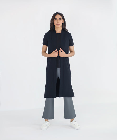 Women's Sleeveless Cardigan