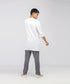Men's Hidden Placket Tunic Shirt