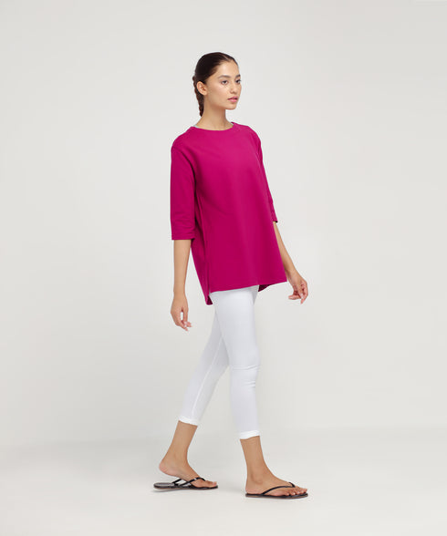 Women's Three Quarter Tunic Shirt
