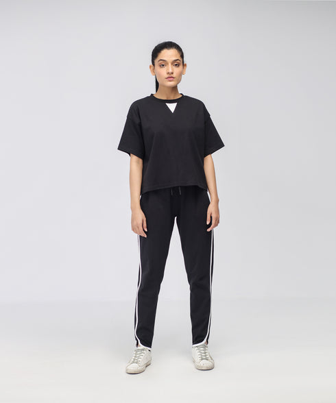 Women's Striped athleisure Set
