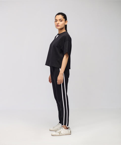 Women's Striped athleisure Set