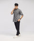 Men's Hidden Placket Tunic Shirt