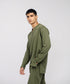 Men's Silk Wash Loungewear Set