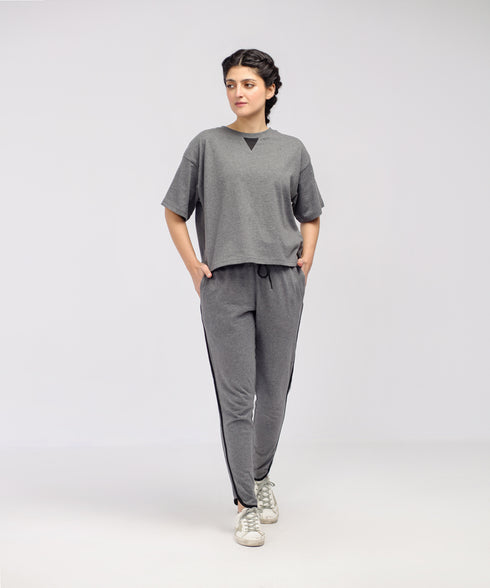 Women's Striped athleisure Set