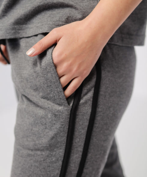 Women's Striped athleisure Set