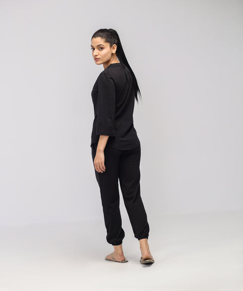 Women's Silk Wash Loungewear Set