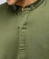 Men's Hidden Placket Tunic Shirt