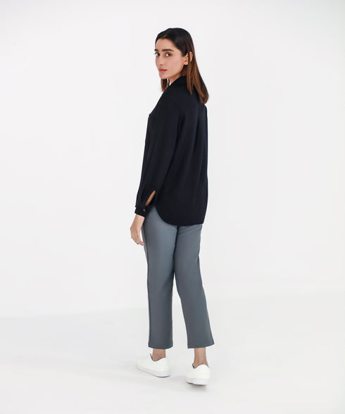 Women's Modal Button Down Shirt