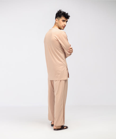 Men's Silk Wash Loungewear Set