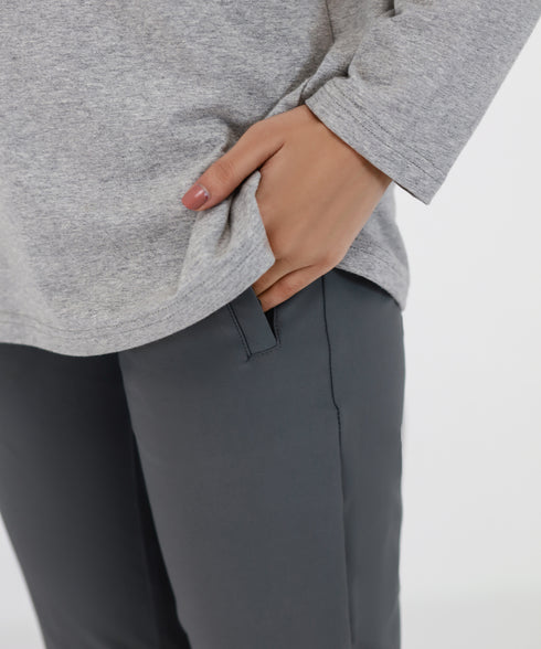 Women's Eyelets Long Sleeve Tee