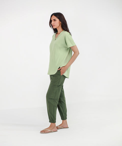Women's Balanced Cap Sleeve Tee