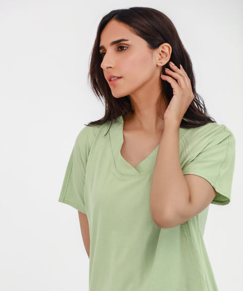 Women's Balanced Cap Sleeve Tee