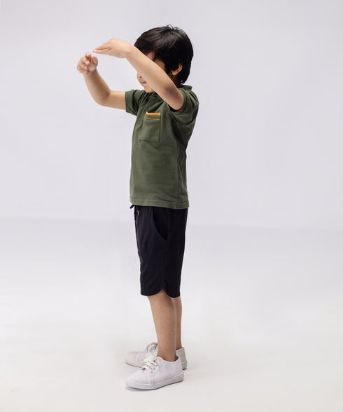Boys'/Girls' Patch Pocket Polo Shirt