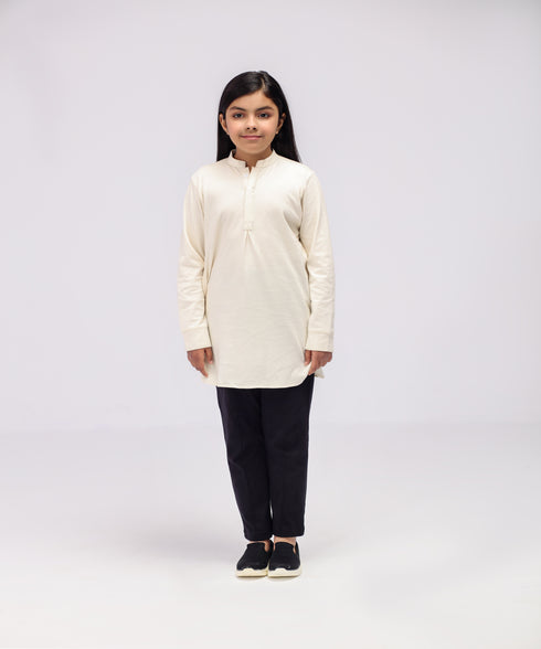 Boys'/Girls' Hidden Placket Tunic Shirt
