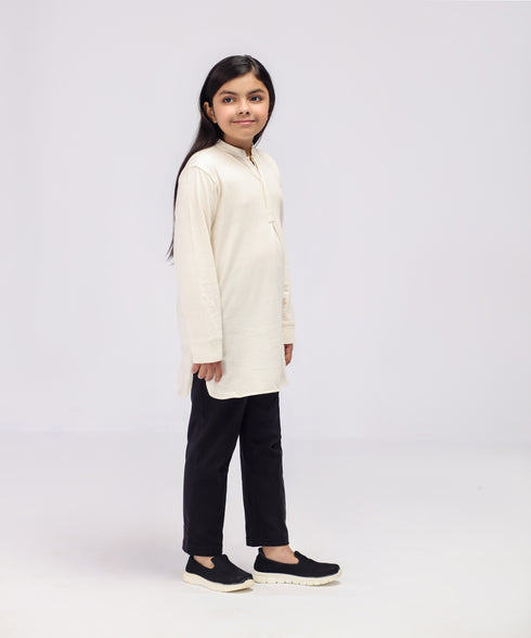 Boys'/Girls' Hidden Placket Tunic Shirt