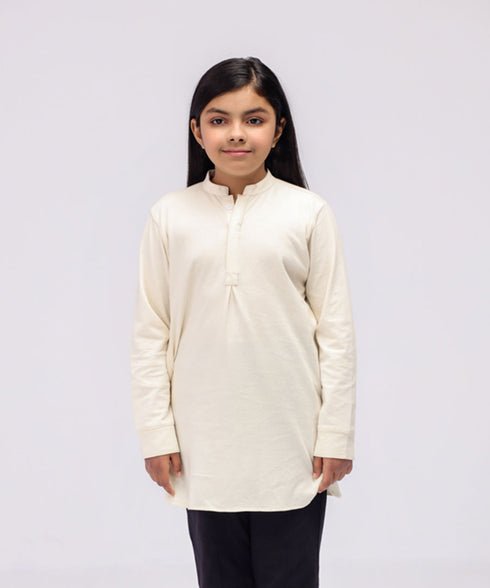 Boys'/Girls' Hidden Placket Tunic Shirt
