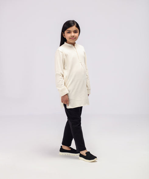 Boys'/Girls' Hidden Placket Tunic Shirt