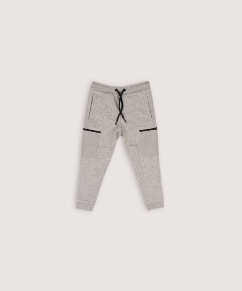 Boys' Ribbed Panel Joggers