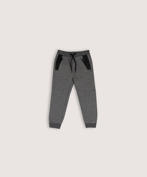 Boys' Mesh Panel Joggers