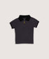 Boys' Zipper Polo