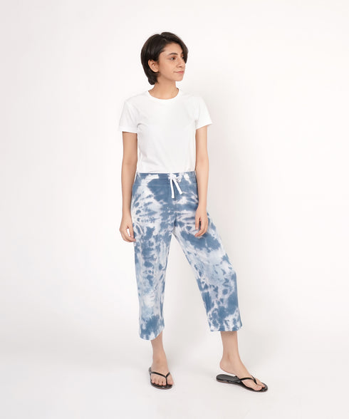 Women's Tie & Dye Cropped Pants