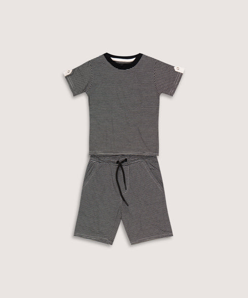 Boys' Striped Athleisure Set