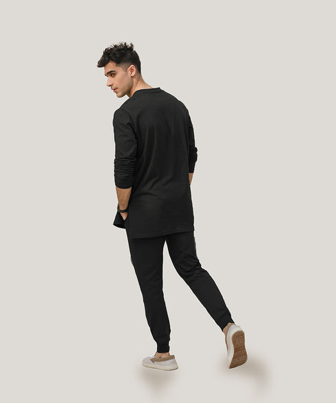 Men's Silk Wash Athleisure Set