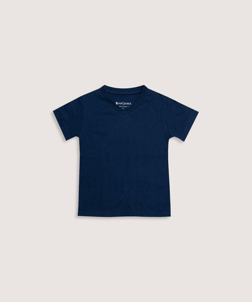 Kids' Basic V-Neck Tee