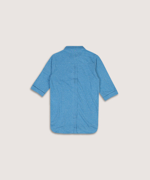 Girls' Collared Tunic Shirt