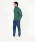 Men's Waffle Knit Turtleneck