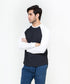 Men's Raglan Waffle Knit Shirt