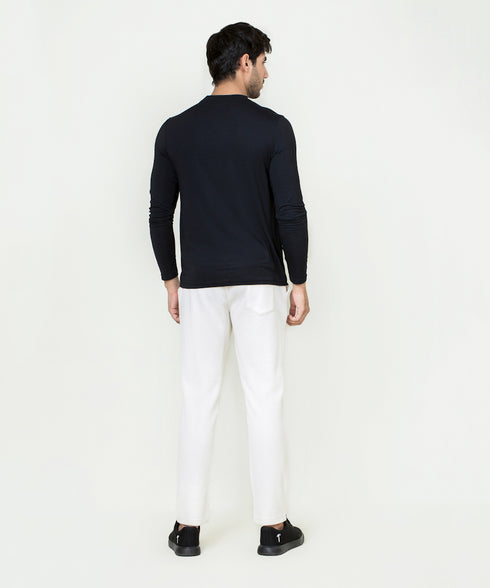 Men's Waffle knit Straight Pants