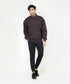 Men's Mock Neck Sweatshirt