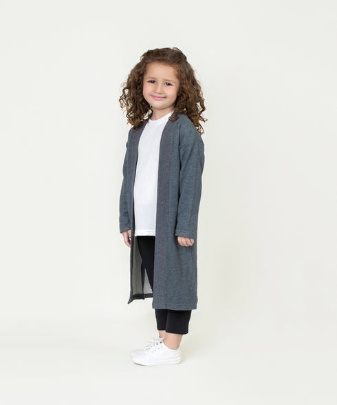 Girls' French Terry Cardigan