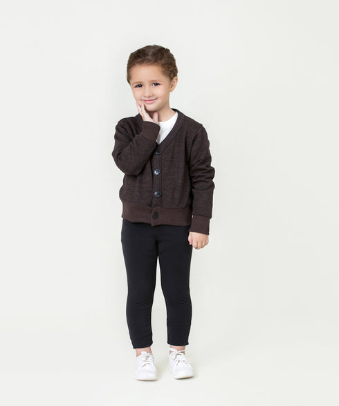 Girls' Button down Cardigan