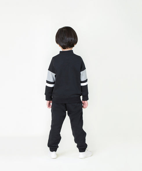 Boys' Mock Neck Sweatshirt