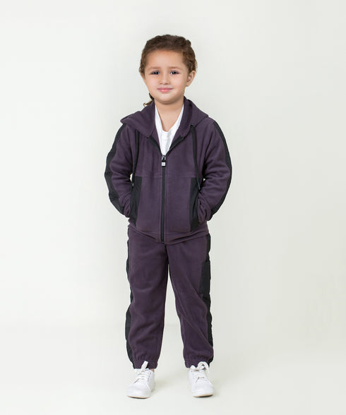 Girls' Contrast Panel Joggers