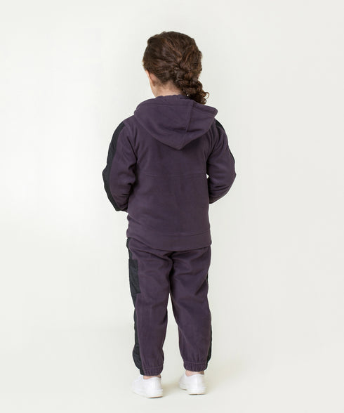 Girls' Contrast Panel Joggers