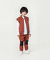 Boys' Sleeveless Bomber Jacket