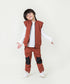 Boys' Sleeveless Bomber Jacket