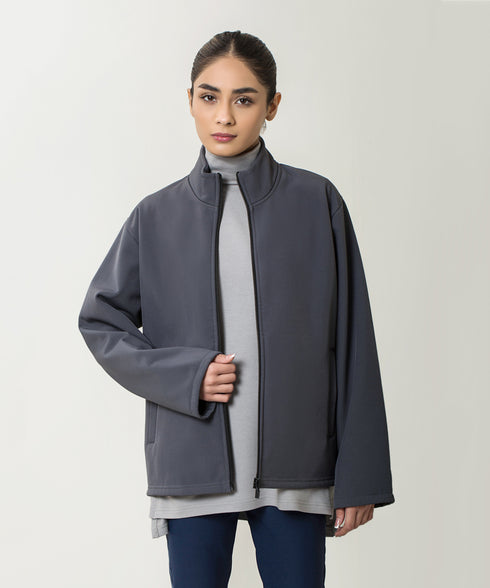 Women's B-Fit Mock Neck Jacket