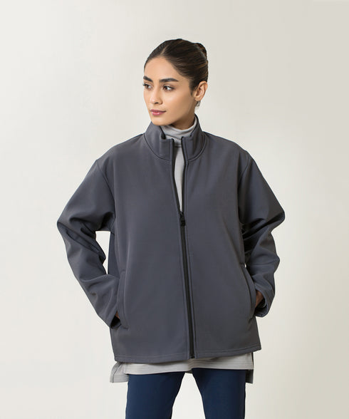 Women's B-Fit Mock Neck Jacket