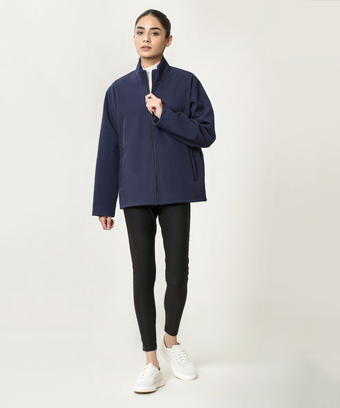 Women's B-Fit Mock Neck Jacket