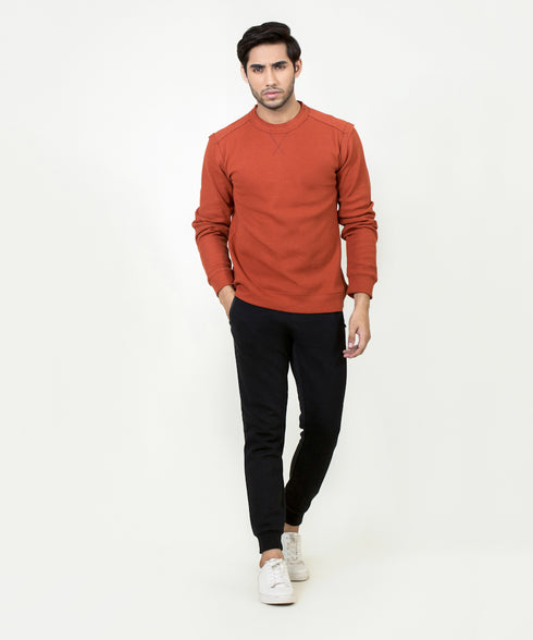Men's Raw Waffle Knit Shirt