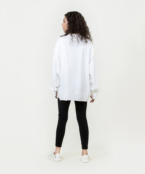 Women's Ribbed Sweatshirt