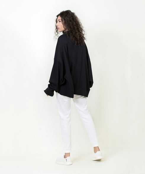 Women's Ribbed Sweatshirt