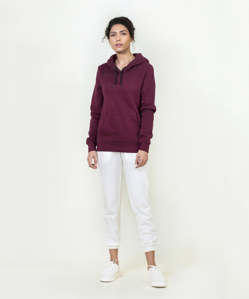Women's Basic Pullover Hoodie