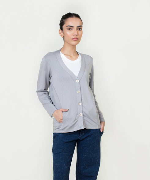 Women's Button Down Cardigan