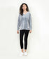 Women's Velour V-Neck Shirt