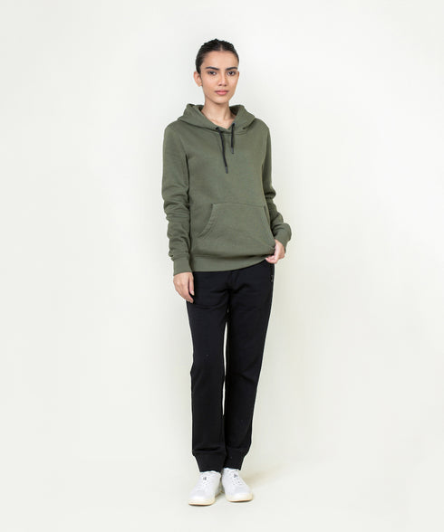 Women's Basic Pullover Hoodie